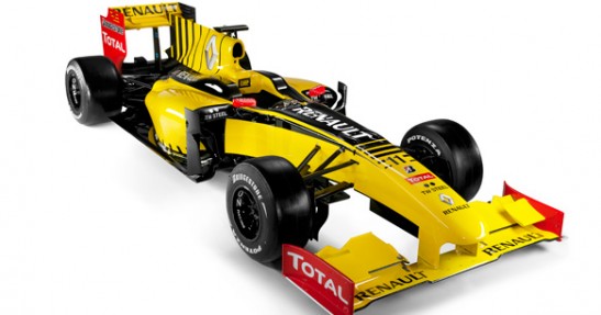 Bolid Renault F1 R30 2010 - prezentacja