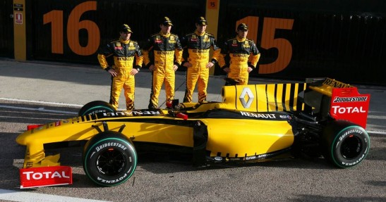 Bolid Renault F1 R30 2010