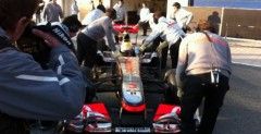 Lewis Hamilton - testy w Jerez