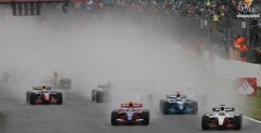 Podczas wycigu serii GP2 warunki atmosferyczne byy koszmarne