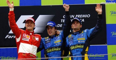 Grand Prix Hiszpanii - podium 2006