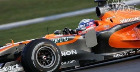 Nowe kolory Spyker F1