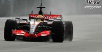 Lewis Hamilton najszybszy w deszczu
