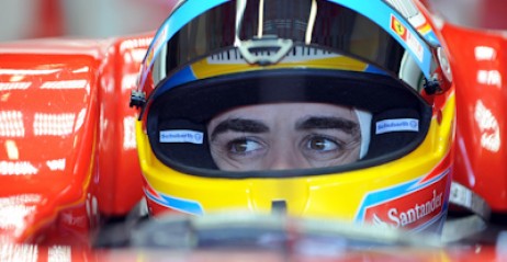 Fernando Alonso na Jerez