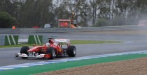 Fernando Alonso podczas testw na Jerez