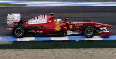 Massa podczas testw na Jerez