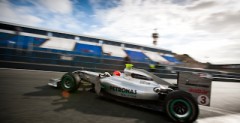 Mercedes GP testuje na Jerez