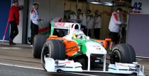Force India podczas testw na Jerez