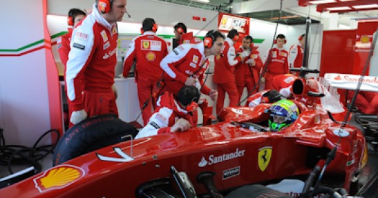 Drugi dzień testów F1 w Walencji - 02.02.2010