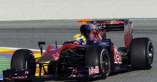 Testy F1 - tor Valencia