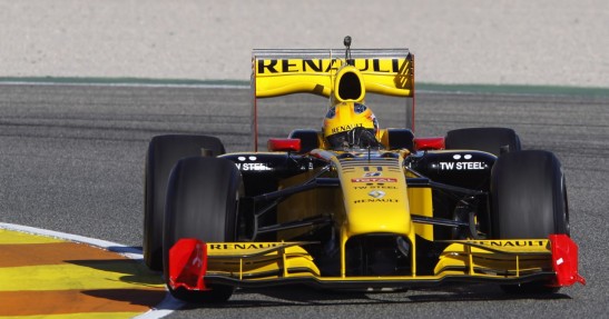Testy F1 - tor Valencia