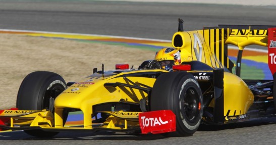 Testy F1 - tor Valencia