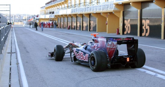 Testy F1 - tor Valencia