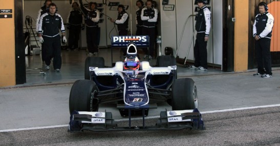 Testy F1 - tor Valencia