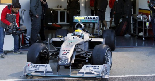 Testy F1 - tor Valencia