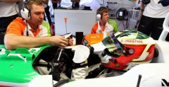 Paul di Resta - testy w Abu Zabi