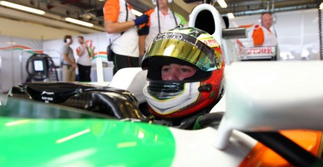 Paul di Resta - testy w Abu Zabi