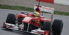 Felipe Massa - testy Barcelona