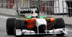Adrian Sutil - testy Barcelona