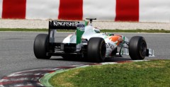 Adrian Sutil - testy Barcelona