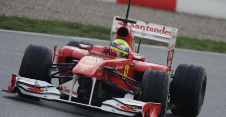 Felipe Massa - testy Barcelona