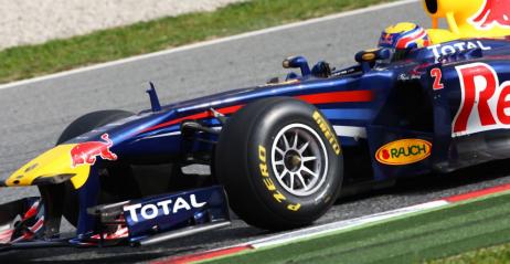 Mark Webber - testy Barcelona