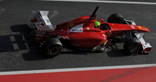 Testy w Montmelo 2011 - 4. dzień