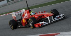Felipe Massa - testy Barcelona