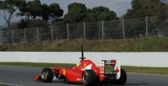 Felipe Massa - testy Barcelona