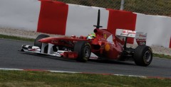 Felipe Massa - testy Barcelona