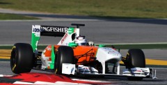 Adrian Sutil - testy Barcelona