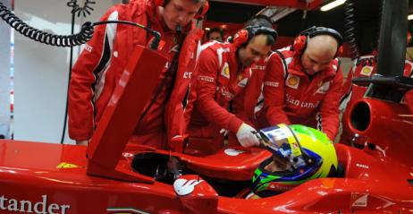 Felipe Massa - testy Barcelona