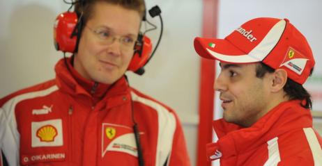 Felipe Massa - testy Barcelona
