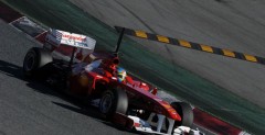 Fernando Alonso - testy Barcelona