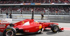 Fernando Alonso - testy Barcelona