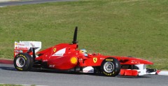 Fernando Alonso - testy Barcelona