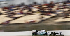 Nico Rosberg - testy Barcelona