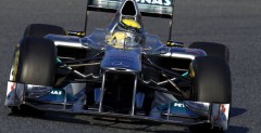 Nico Rosberg - testy Barcelona