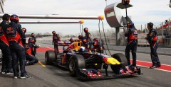 Sebastian Vettel - testy Barcelona