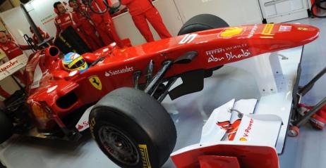 Fernando Alonso - testy Barcelona