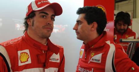 Fernando Alonso - testy Barcelona