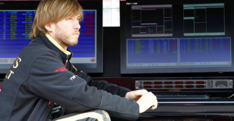 Nick Heidfeld - testy Barcelona