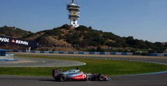 Lewis Hamilton - testy Jerez