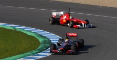 Lewis Hamilton - testy Jerez