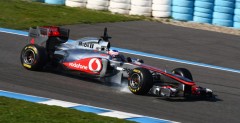 Jenson Button - testy Jerez