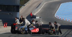 Jenson Button - testy Jerez