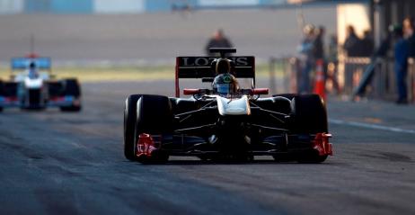 Nick Heidfeld - testy Jerez