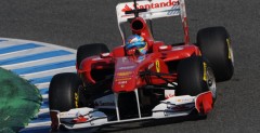 Fernando Alonso - testy Jerez