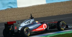 Lewis Hamilton - testy Jerez