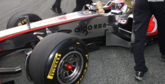 Jenson Button - testy Jerez